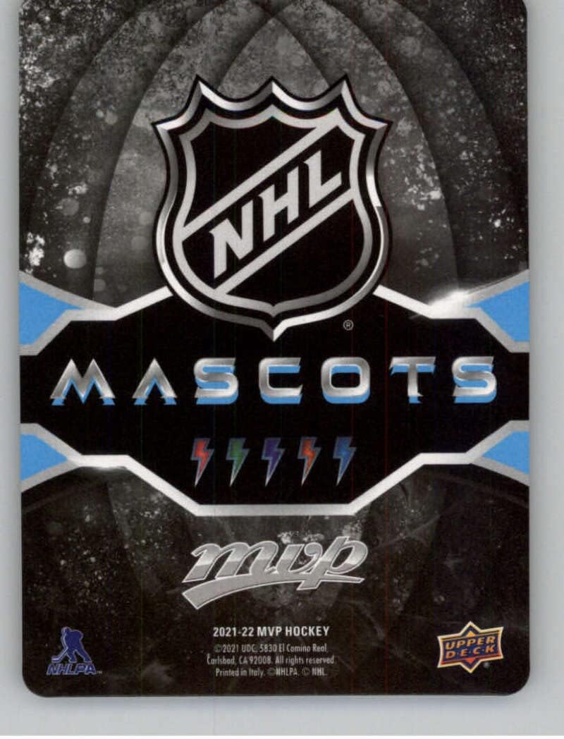Upper Deck 2021-22 MVP Mascot Gaming Cards Sparkle #M-13 Stanley C. Panther Florida Panthers Official NHL Hockey Card in Raw (NM or Better) Condition - Image 2